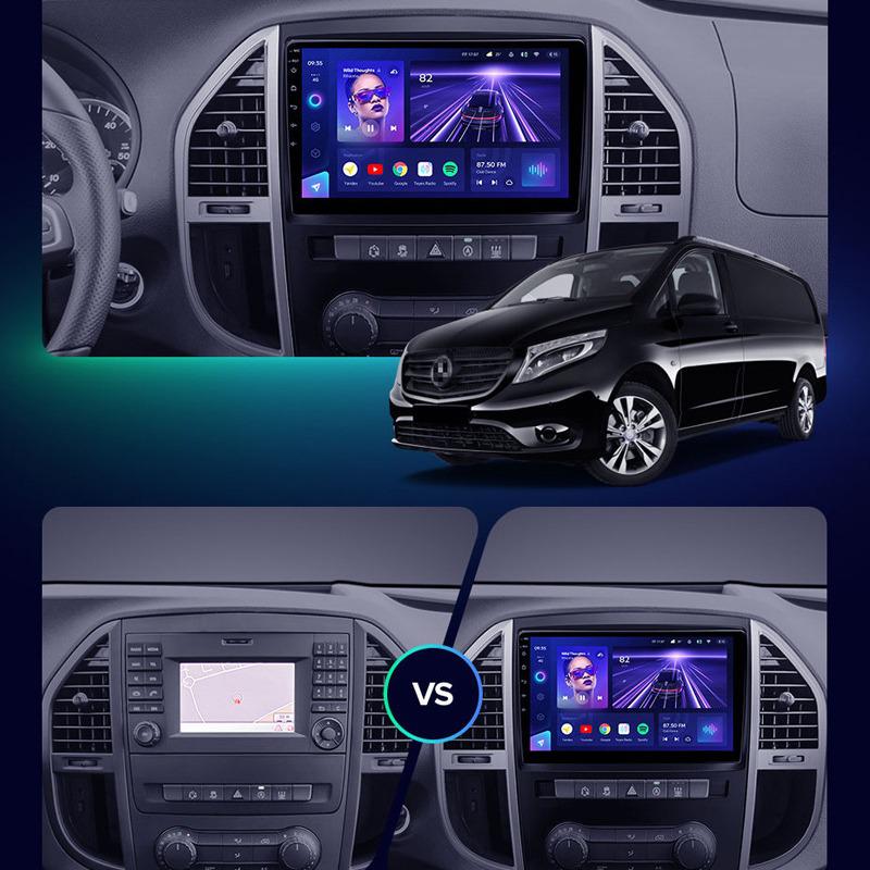 Mercedes-Benz Vito 2014-2020 Android 4G System Duży Ekran