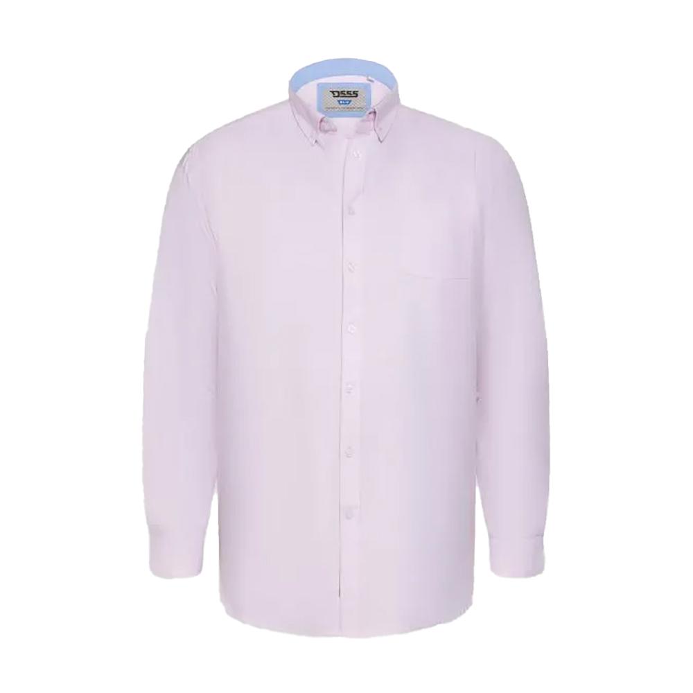 Duke Mens D555 Richard Oxford Tall Long-Sleeved Shirt