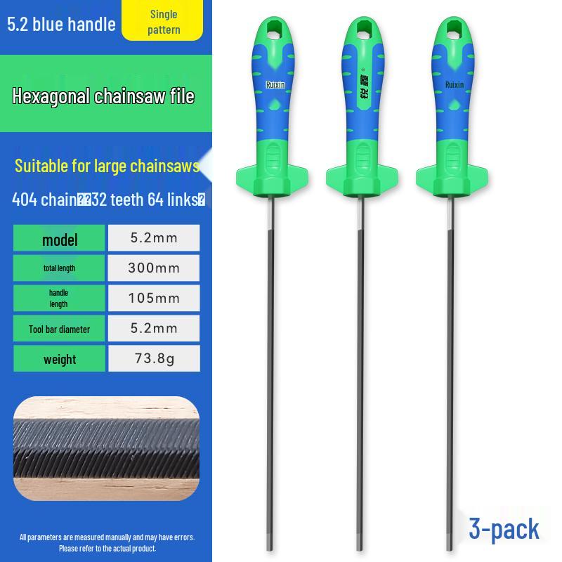 Sechskant Kettensägenkettenschleife Werkzeug - Handgeführter Sägezahnschärfer