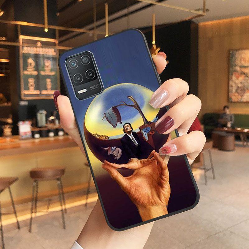 Funda Pouch Salvador Dali Phone Cover For Oppo Realme 8Pro 6PRO 6i 7pro 9i 9pro C11 C21Y C21 C25Y C25S C3 Q3S XT Cases Coque
