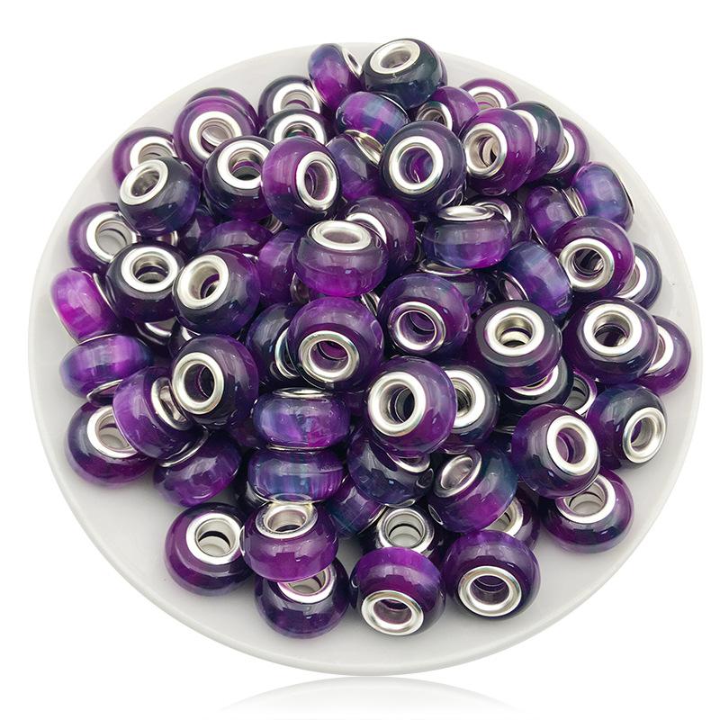 1 Gradual Change Cat Eye Bead 8X13 Hole 5Mm Beaded Diy Bracelet Necklace Interval Eye Bead Accessories Jewelry