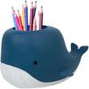 ZEKKLE Holder Whale Pencil Cup,Cell Phone Stand Cute Resin Creative Holder,Student New Year Desk Pencil Organizer Desk Holder Desk Organizers and