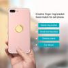 [2 Pack] Small Round Matte Finish Cell Phone Ring Holder Stand,360 Degree Rotation and 180 Degree Adjustable Finger Ring Kickstand with Frosted Metal