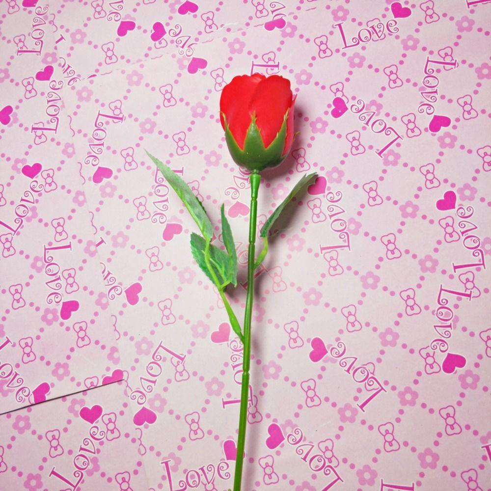 Party Home Decor Artificial Flower Stem Flower Branch Flower Pole Flower Arrangement Material