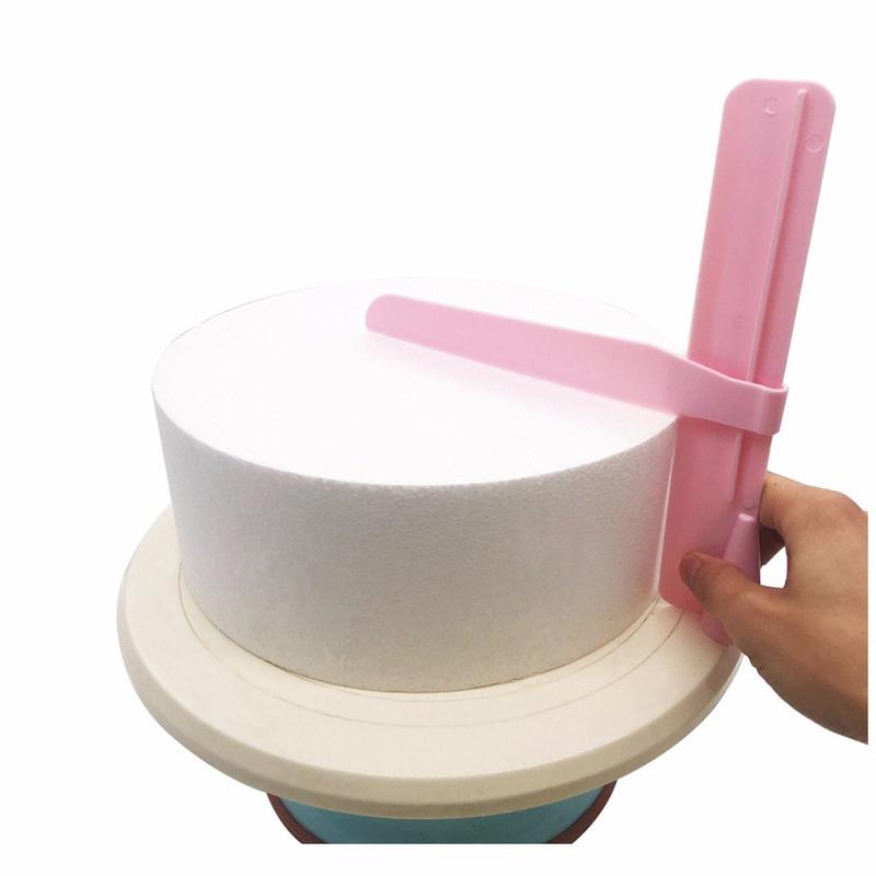 Bake DIY Tools  Sugar Coated Cake Leveler  Adjustable Height Scraper