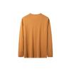 Timberland Letter Print Casual Crew Neck Long Sleeve Sweatshirt Men Sweatshirt Wheat A2KNF-P47