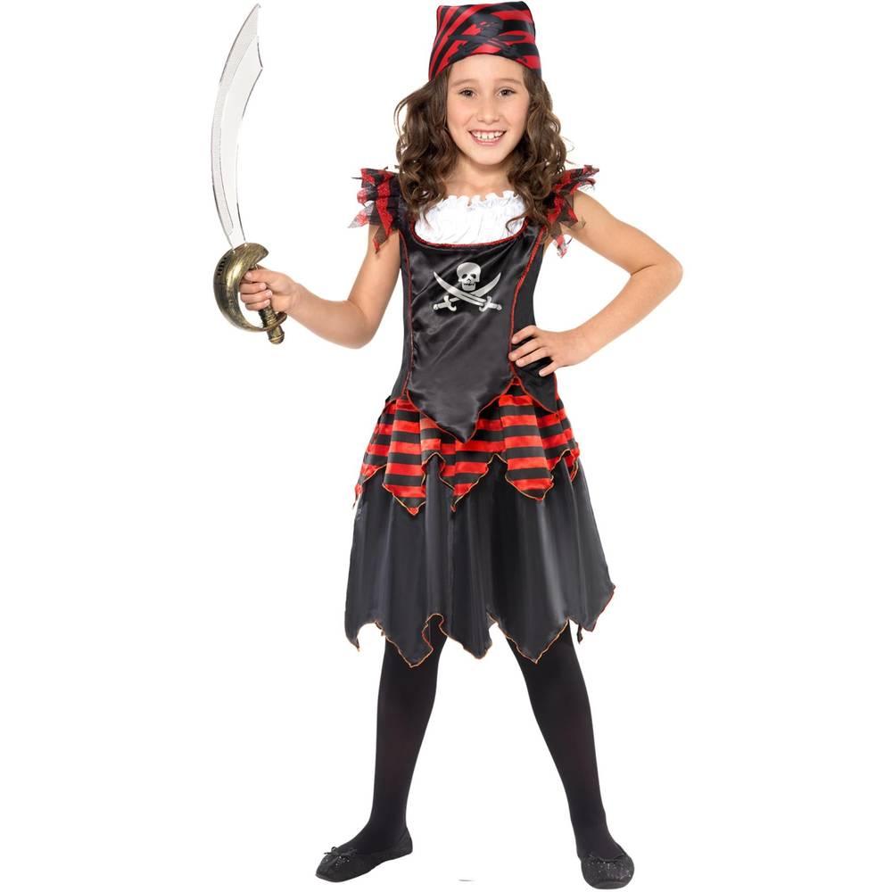 Smiffys Girls Pirate Costume