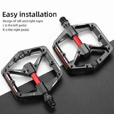 Aluminum Alloys Bike Pedals Efficient Cycling Pedals Multitype Bicycles Pedals for Smooth and Safe Cycling