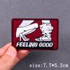 Hip Hop Sexy Patch Iron On Embroidery Patches For Clothing Thermoadhesive Patches For Clothes Punk Skull Sewing/Fusible Patch