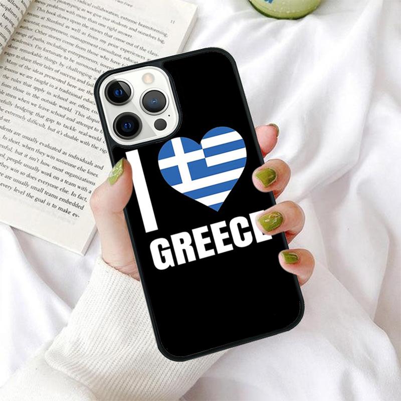 Greece Greek Flag Celular Mobile Smartphone Cases For iPhone 17 Air 16 15 14 12 13 11 Pro MAX 6S Plus SE2020 Coque Fundas
