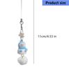 Luxurious Plush Snowman Keychain Soft Plush Design Ideal For Christmas Holiday Decors Keychain Bag Accessory Fashionable Gift