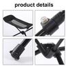 Folding Camping Chair Footrest Portable Retractable Moon Chair Footstool Leg Rest with Storage Bag for Outdoor Camping