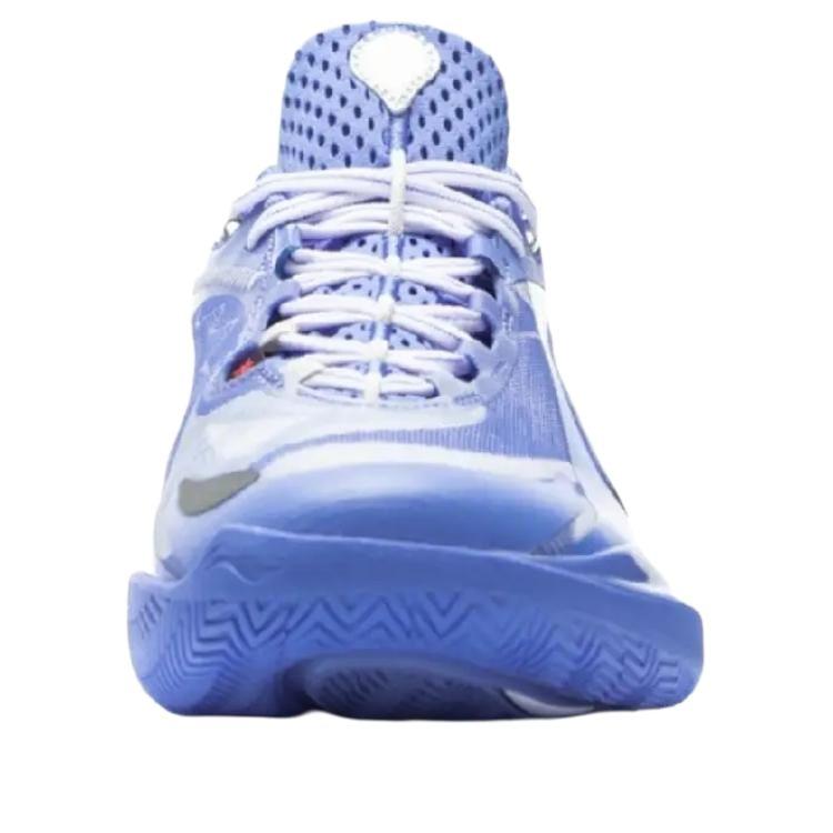 Li Ning Wade 808 5 ULTRA Tlumení Odraz Nízké Basketbalové boty Pánské Modré ABAV015-28