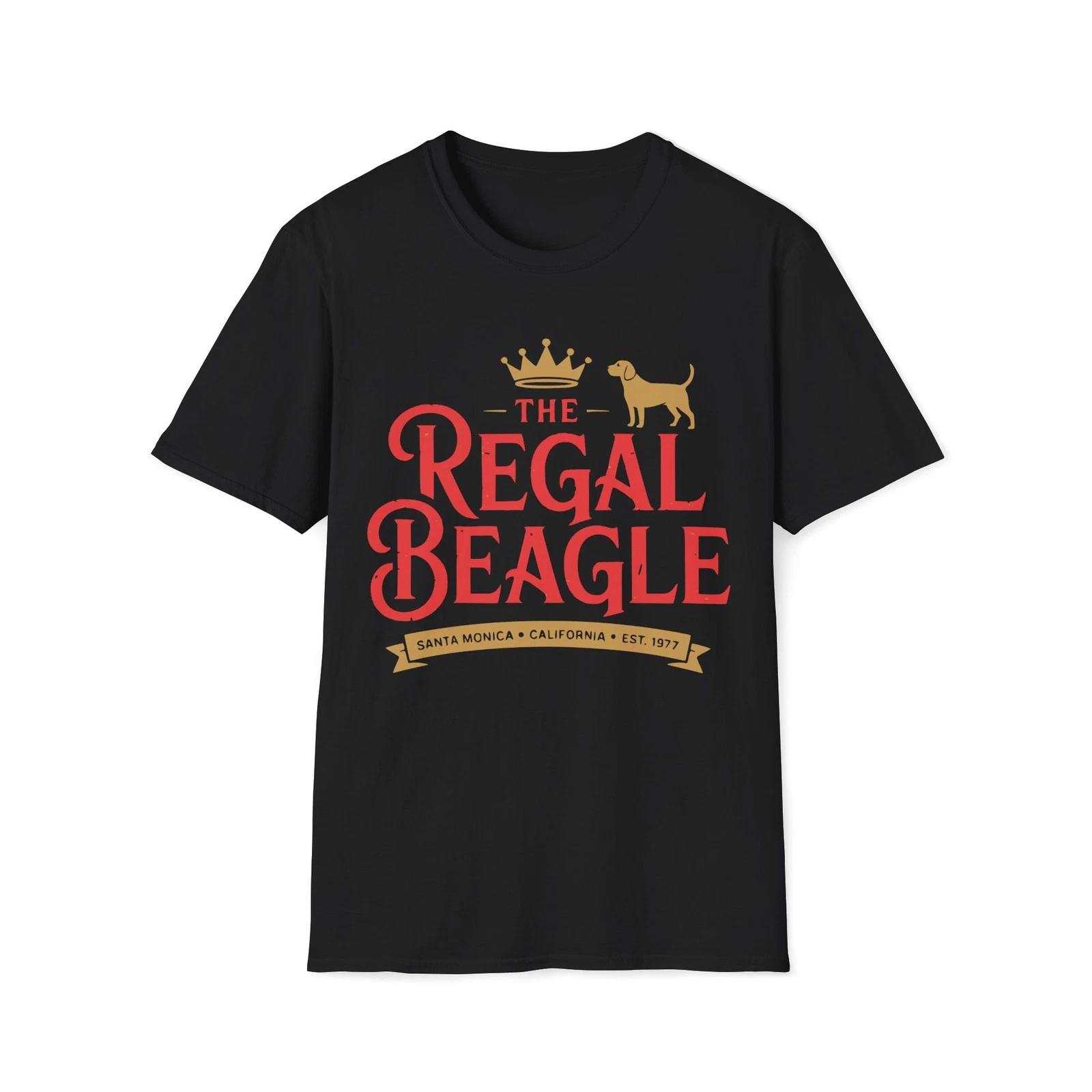 The Regal Beagle T-Shirt | Three s Company Unisex Softstyle Tee L