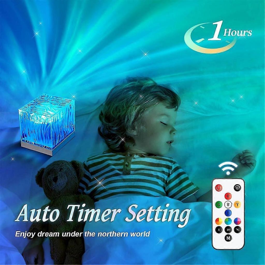 Northern Lights Aurora Projector Light,18 Colors Lighting Galaxy Projector Mood Lighting,remote Timer Projector Lights