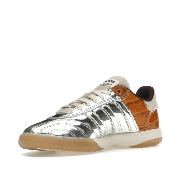 Adidas Wales Bonner X Samba Millennium Silver Metallic Easy Yellow Unisex Sneakers IH5777