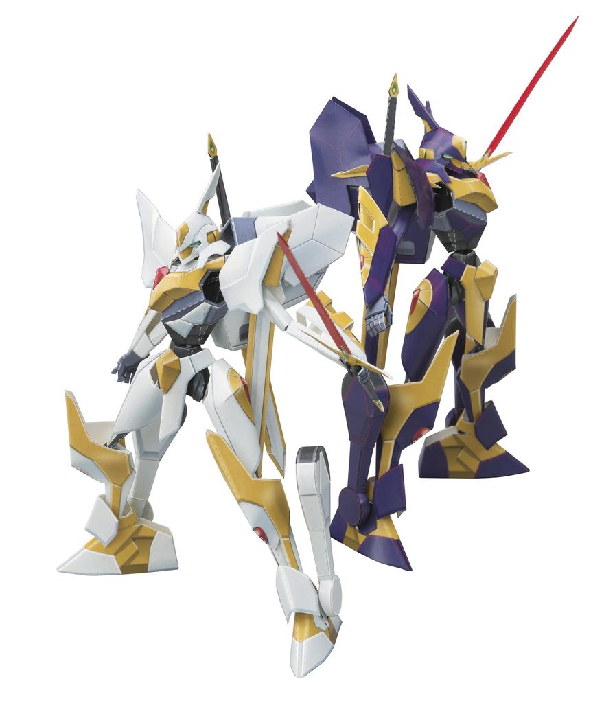 Code Geass: Lelouch of the Rebellion Mechanical Mook with Movable Paper Model "Lancelot Albion & Lancelot Albion Zero