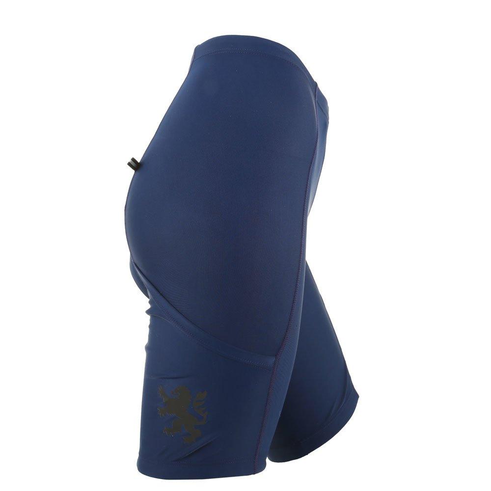 Kapelmuur Cycling UV Protection Cycling Shorts with Navy X Kppt030 Navy X Size 34 Pockets, Red, (Men's/Women's), Red,