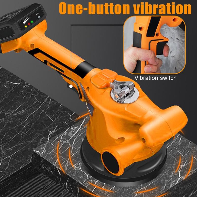 New Tile Vibrator for Floor Plaster Machine for Tile Laying Lithium Battery Automatic Vibrator Leveling Tool