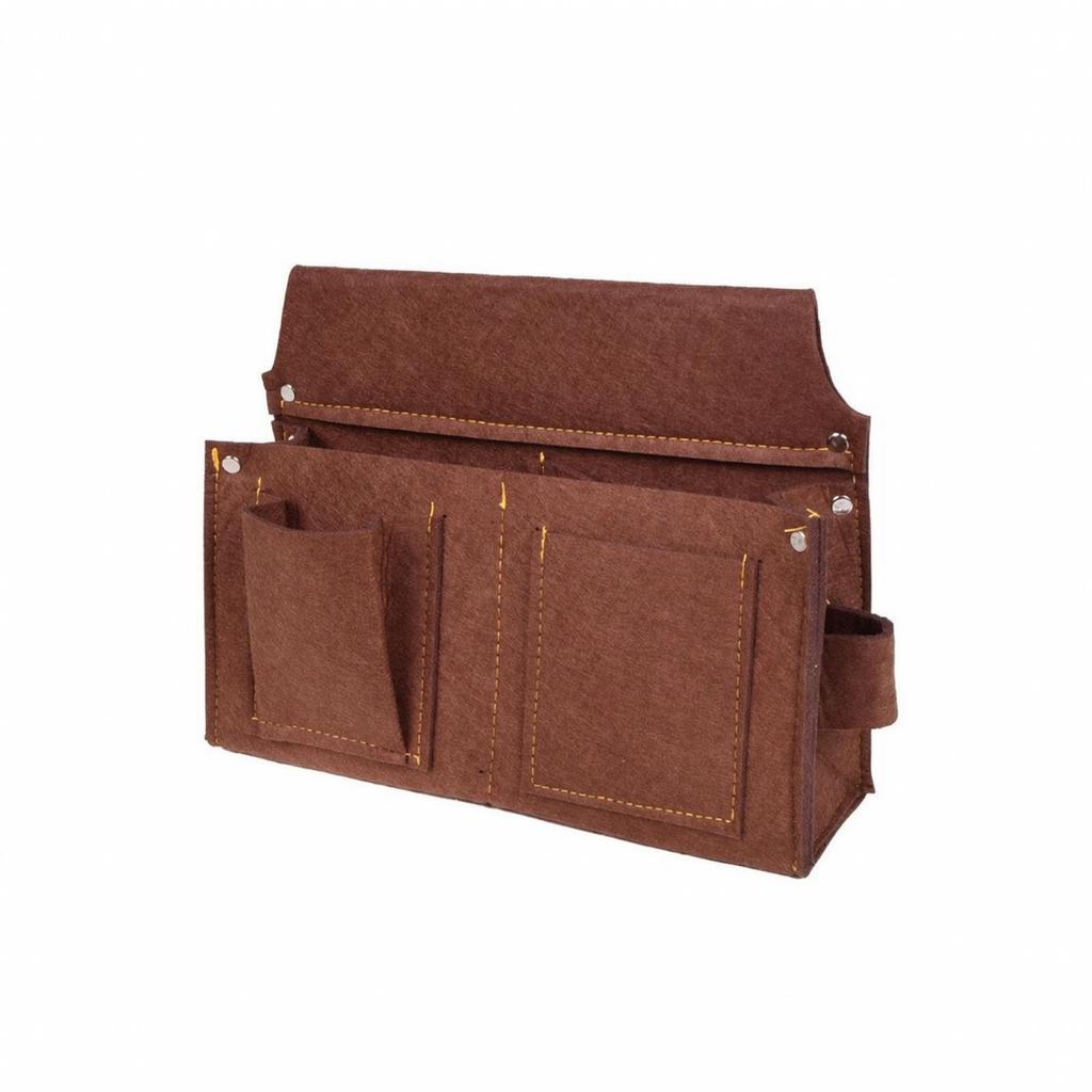 Thickened Tool Waist Pouch with Multiple Compartments Multi-Compartment