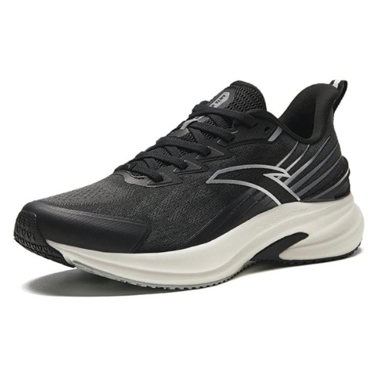 New Anta Antelope Run 4th Generation Cushioning Wear Resistant Low Top Casual Running Shoes Men's Black 112425585-5
