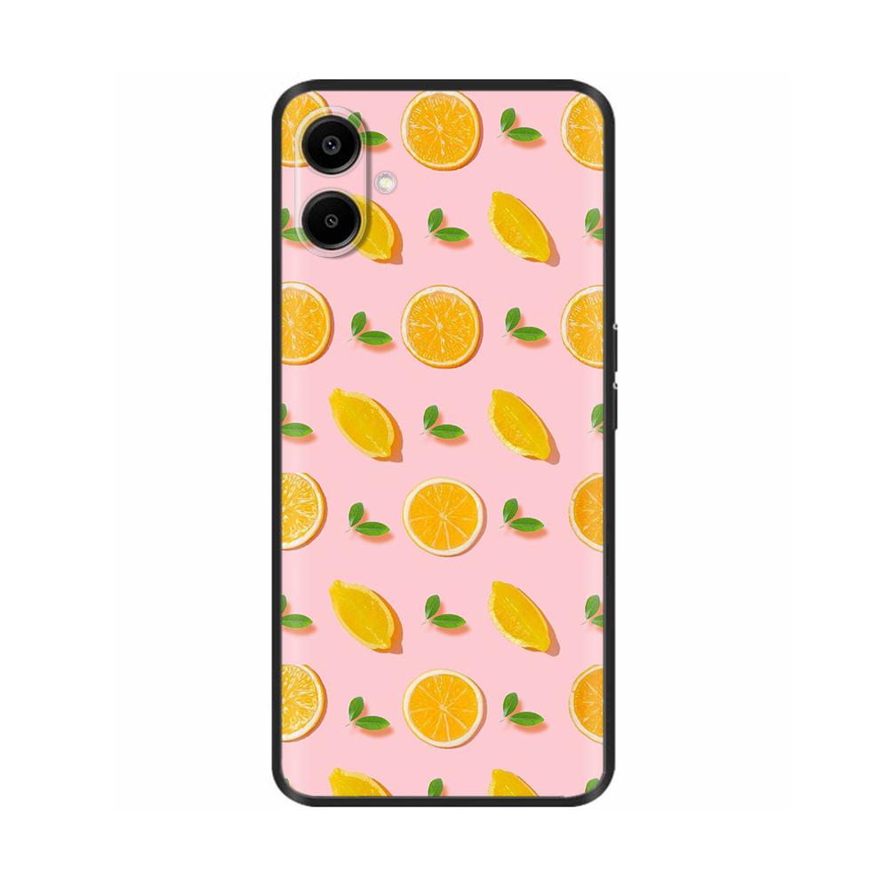 For Samsung Galaxy A06 Case Luxury Black Silicone Painted For Samsung Galaxy A06 SM-A065F Cases Bumper TPU Phone Protector Cover