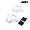 1/2/3Pcs Adjustable 38-58Mm Water Drain Waste Water Pipe Clamps 1/4" Od Hose Quick Connection Reverse Osmosis Aquarium
