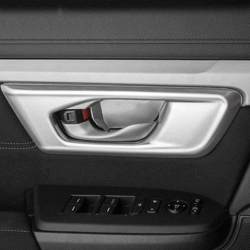 Für Honda CR-V CRV 2017 2018 2022 ABS Carbon Auto Innen Türgriff Schüssel Abdeckung Fall Trim Aufkleber Zubehör