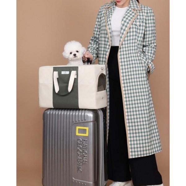 Hunde-Katzen-Tasche, im Inland hergestellte umweltfreundliche Tragetasche, Bord-Katzen-Spaziergang-Träger-Umhängetasche, koreanisches Heimtier-Shampoo