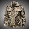 Soft Shell Camouflage Suit Summer Thin Jacket and Pants Men Army Workwear Mountaineering Off-road Clothing