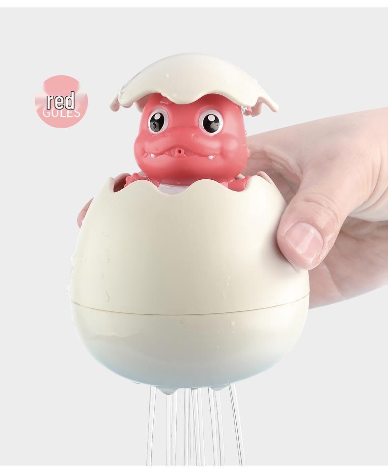 New Summer Sunflower Electric Baby Bath Toy Shower Head