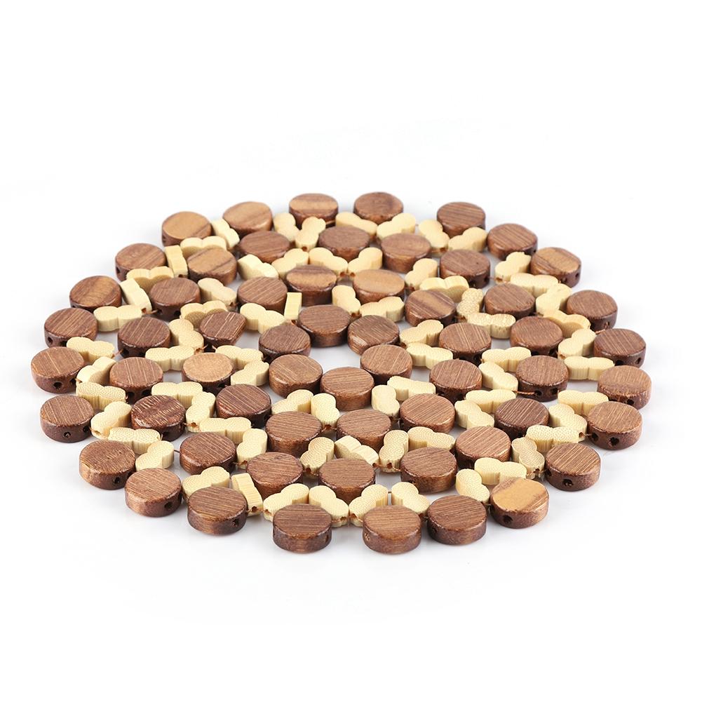 Round Bamboo Cup Pot Dish Pad Holder Heat Resistant Table Mat Placemat