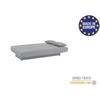 3-seater Click-clack Convertible Sofa - Light Grey Fabric - L 190 X D 92 Cm - DREAM - Contemporary Style