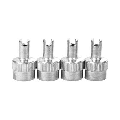 Universal Car Tire Valve Cover Dust Cap Copper Valve Tool Key Cap