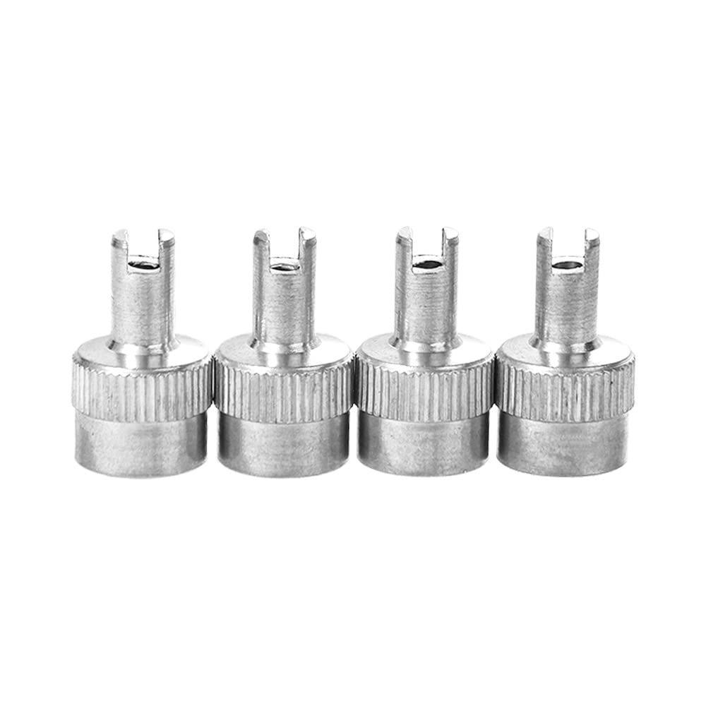 Universal car tire valve cover dust cap copper valve tool key cap