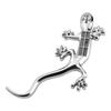 ABS Material Led Car Lamp Waterproof Solar Warning Light Gecko Sticker  Motorcycle Use