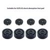 Vibration Dampening Rubber Pads For K2 Plus Printer Stability Improved Anti Slip Performances 20% Spring Adjustment