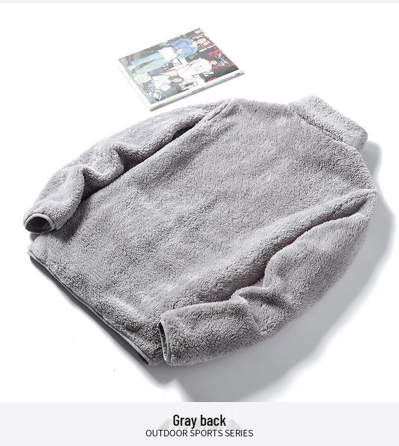 Women's Fleece Zipper Hoodie - Warm Winter Furry Pajama Top, Trendy Autumn Outerwear