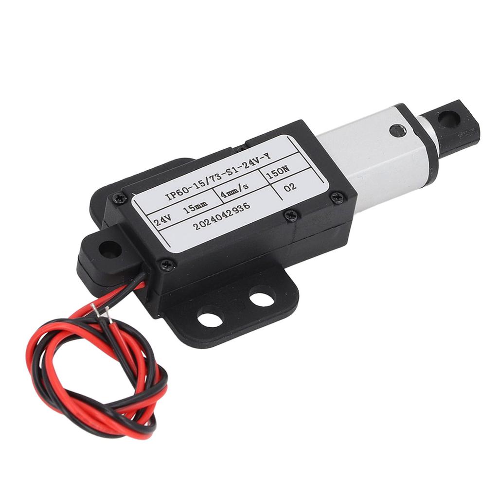 Mini Electric Linear Actuator 15mm Stroke 150N Thrust 4mms Speed Small Linear Motion Actuator with