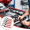 6PCS Coilover Shock Absorber Wrenches Hook-Type Crescent Wrenches & Wrench Tools For Suspension And Shock Absorber Adjustments