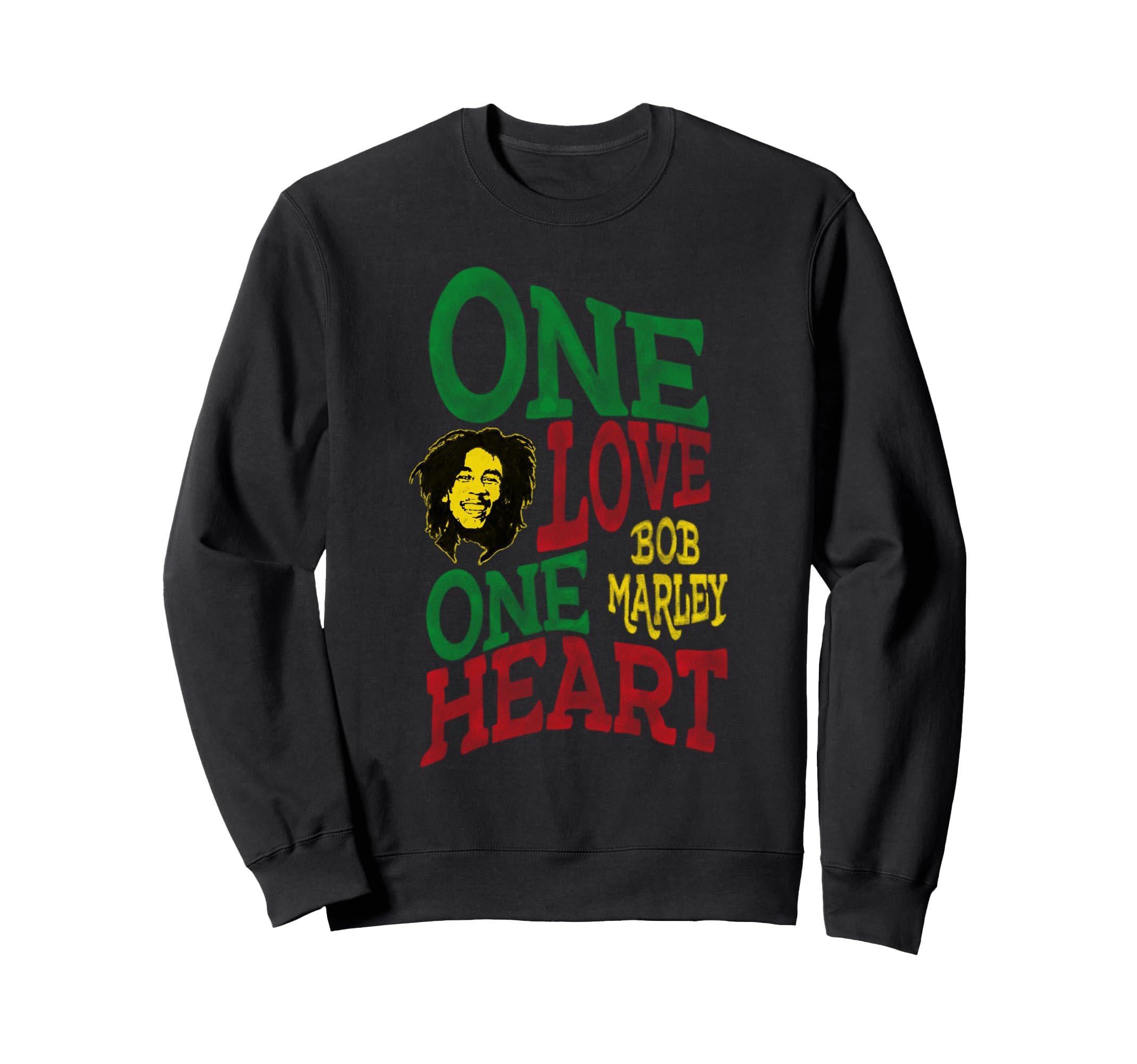 

Official Bob Marley One Love One Heart Sweatshirt