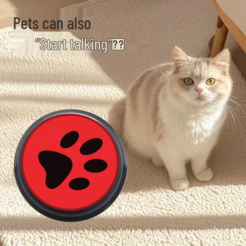 Dog Communication Sound Button: Training and Talking Toy Voice Recorder