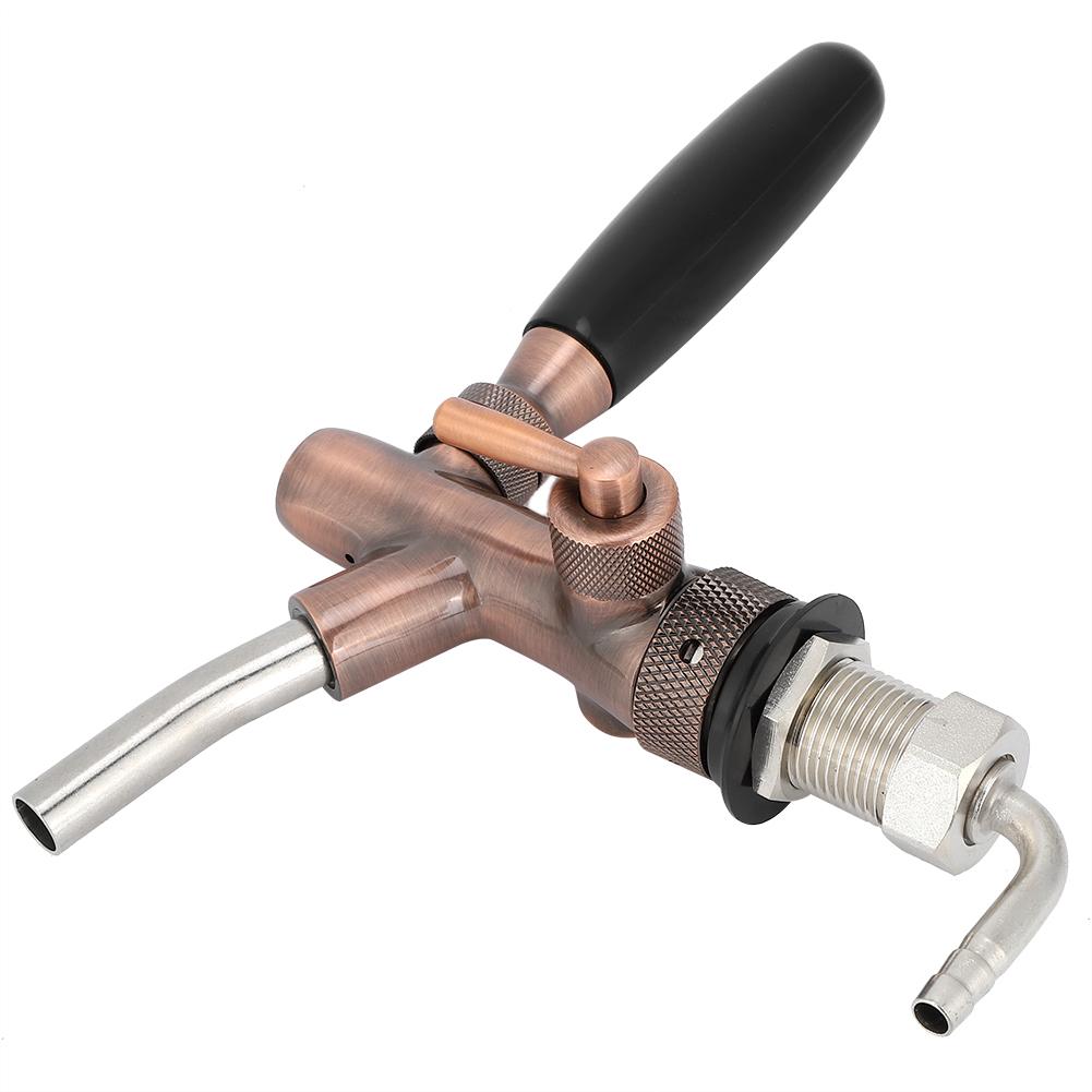 G5/8 Thread Adjustable Beer Tap Faucet Bronze Color Equipment for Home Bar Restaurants