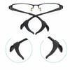 10/20/30/100pcs Anti-slip Silicone Ear Grip Glasses Eyeglasses Leg Ear Hook Stopper Bracket Fastener Accessories Temple Tip