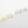 Simple, High-end, Fashionable, Versatile Claw Set Earrings, Simple and Cool Style Earrings
