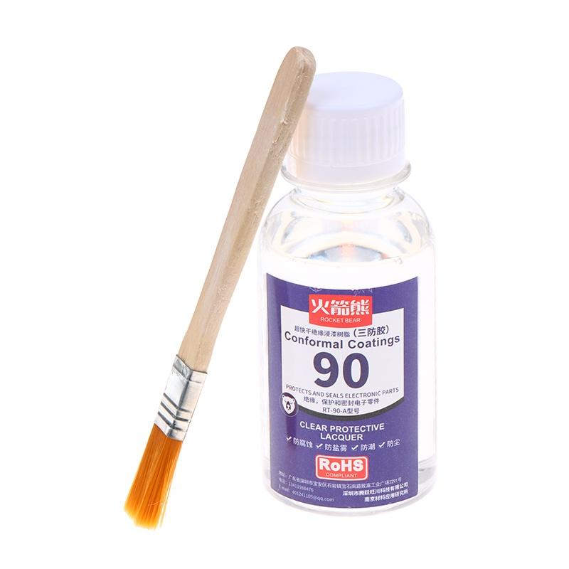 Isolierender Klebstoff Elektronikreparatur Leiterplatte Farbe 100ML Schutzlack