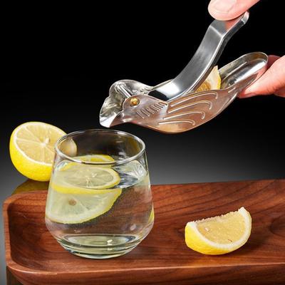 Manual Lemon Juicer Stainless Steel Bird Citrus Lime Squeezer Portable Fruit Squeezer