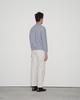 WORTHWHILE MOVEMENT Reverse Sweat Crewneck Sweater (Cool Grey)