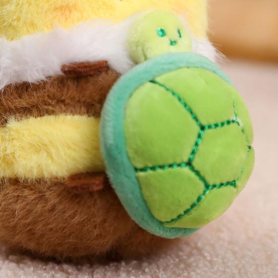 Cute Honey Bee Plush Doll Pendant for Couples Soft Stuffed Animal Keychain Funny Birthday Gift for Kids Friends Boys And Girls