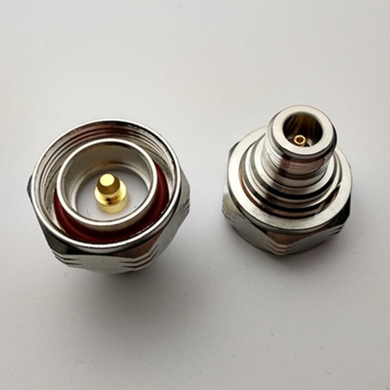 L29 7/16 DIN Stecker auf N Buchse Adapter Konverter N auf 7/16 DIN Adapter für Kommunikationsnetzwerk Zubehör
